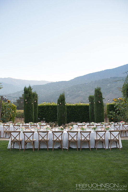 Wedding Reception Bernardus Lodge Bernardus Lodge Wedding Reception