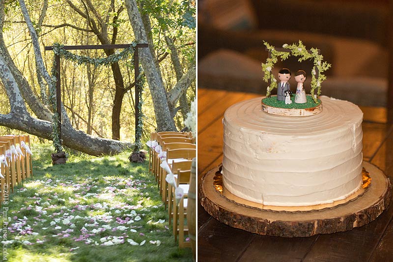 Gardener Ranch Wedding Cake