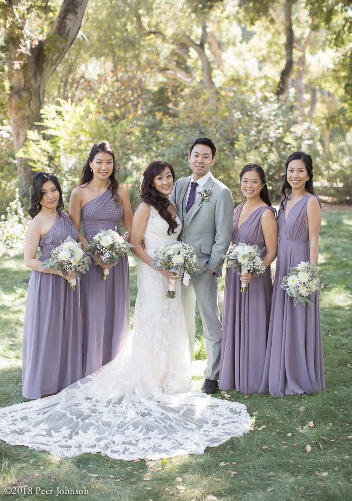 Gardener Ranch Bridesmaids Groom