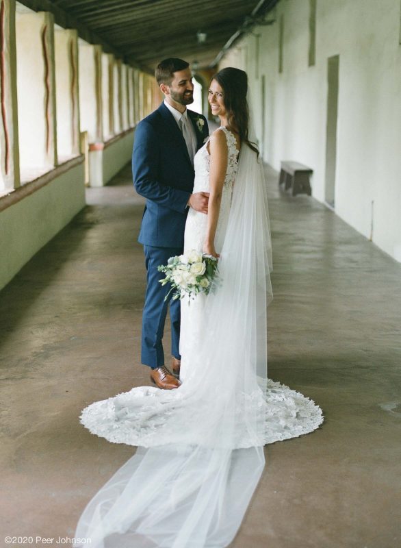 Carmel Mission Wedding Film Photography