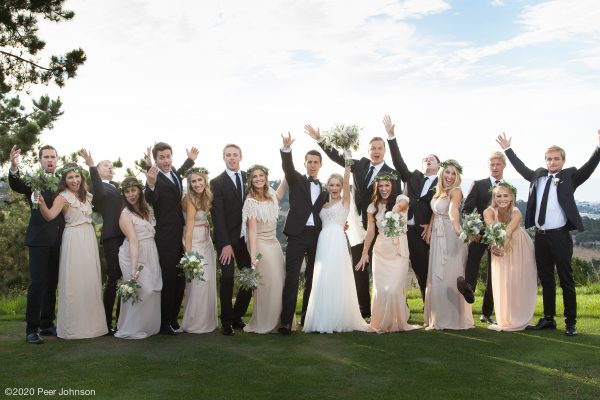 Tehama Golf Club Wedding Party