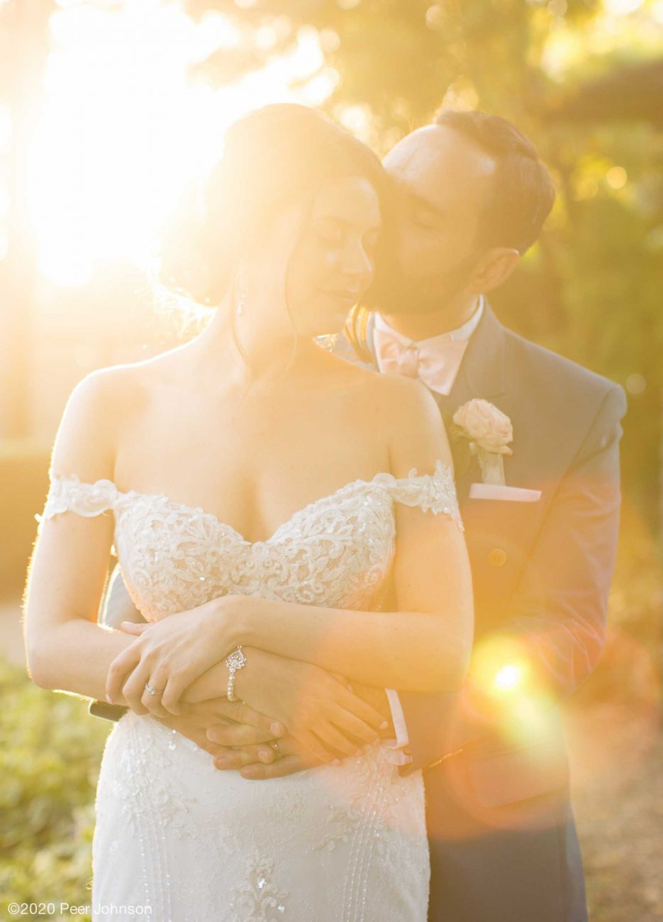 Cambria Sunset Wedding